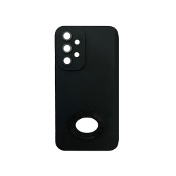 Silicone Case with Support Ring for Samsung Galaxy A13 4g Black Silicone Case with Support Ring for Samsung Galaxy A13 4g Black